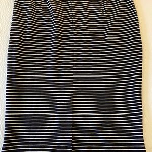 Banana Republic Pencil Stripe Skirt